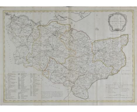 Hasted (Edward). The History and Topographical Survey of the County of Kent. Containing the Ancient and Present State of it, 