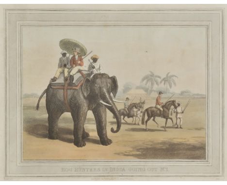 *Orme (Edward, publisher). A collection of nineteen engravings, originally published in 'Oriental Field Sports', circa 1813, 