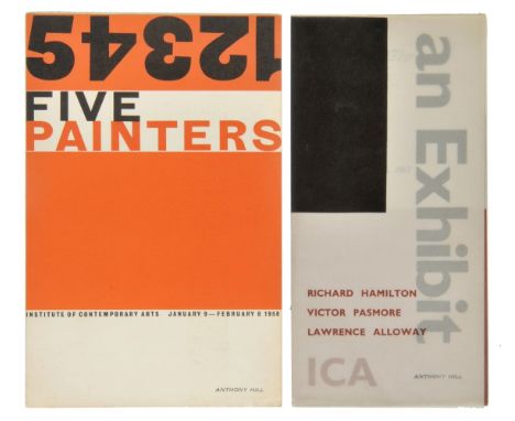Institute of Contemporary Arts. Five Painters, Institute of Contemporary Arts, January 9-February 8 1958,  triple-fold catalo