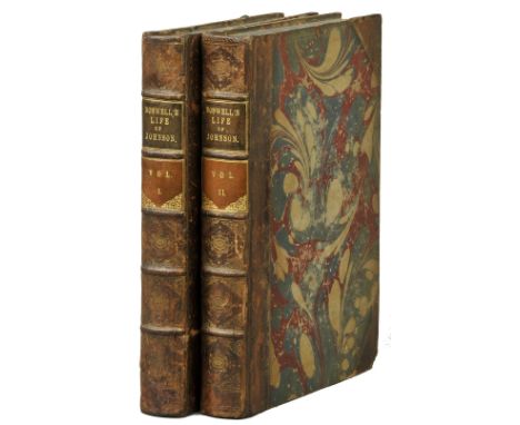 Boswell (James). The Life of Samuel Johnson, LL.D. Comprehending an Account of his Studies and Numerous Works, in Chronologic