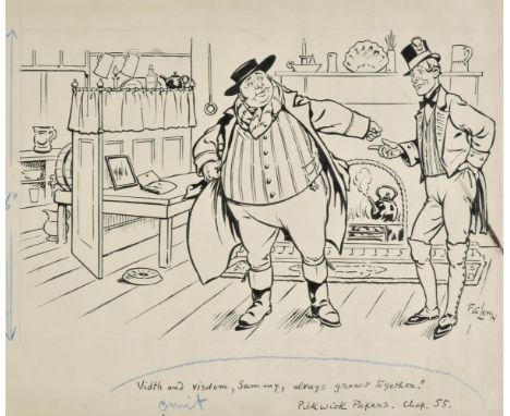 *Lewin (Frederic George, 1861-1933). A collection of original Charles Dickens artwork and ephemera, all illustrations for Pic
