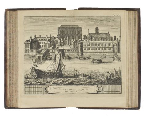 Beeverell (James). Les Delices de la Grand Bretagne, & de l'Irlande, 9 parts bound in 8 volumes, Leiden, 1707, half title and