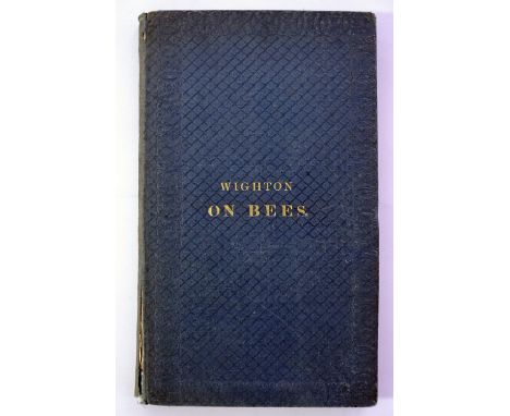 Huish (Robert). The Cottager's Manual for the Management of His Bees, For Every Month in the Year..., 1st edition, 1820, cont