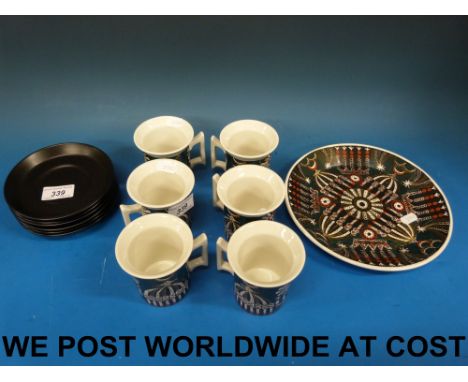 A Portmeirion "Magic City" coffee service