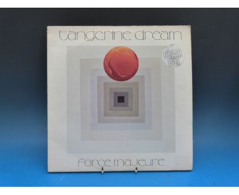 Three TANGERINE DREAM, three MIKE OLDFIELD and three JEAN MICHEL JARRE LPs.  TANGERINE DREAM: "Phaedra" (gatefold, first pres