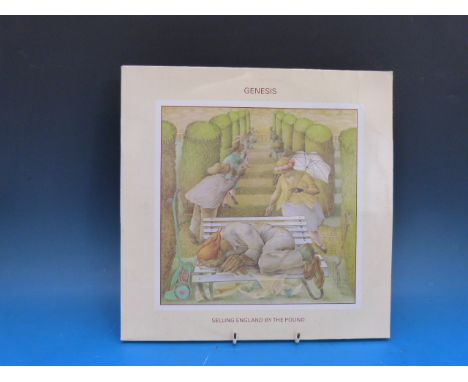 Four late 1960s/early 1970s LPS, all first pressings and complete: GENESIS "Selling England By The Pound"; THE PENTANGLE "Bas