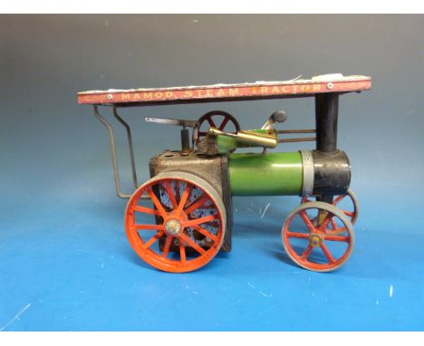 Mamod TE1A live steam traction engine