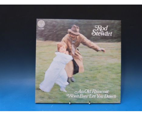 Five LPs: ROD STEWART "An Old Raincoat Won't Ever Let you Down" (large Vertigo swirl label); THE BEACH BOYS "Surf's Up" (Firs