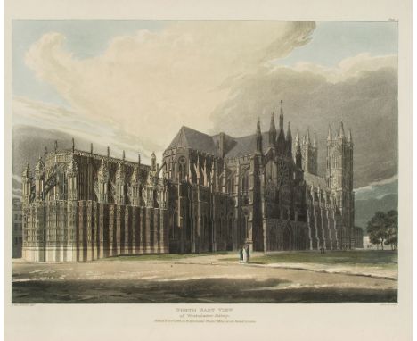 London.- Ackermann (Rudolph) - The History of the Abbey Church of St. Peter’s Westminster, 2 vol., first edition , second iss