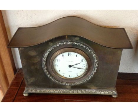 Copper mantle clock by Liberty London