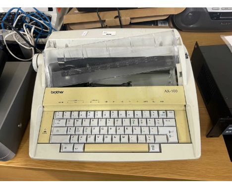 Vintage Brother AX100 word processor