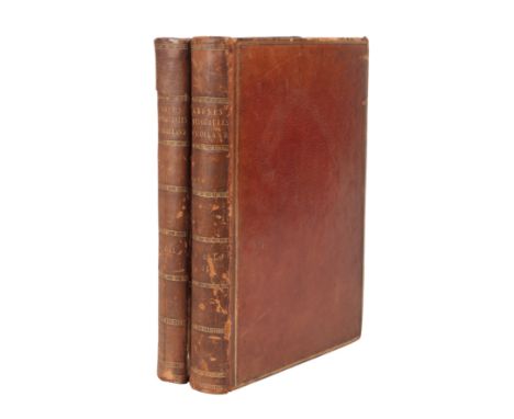 GROSE (Francis) 'The Antiquities of Scotland' 2 vols with plates, S. Hooper, London, 1789, small Fo. full calf plus Nimmo (Th