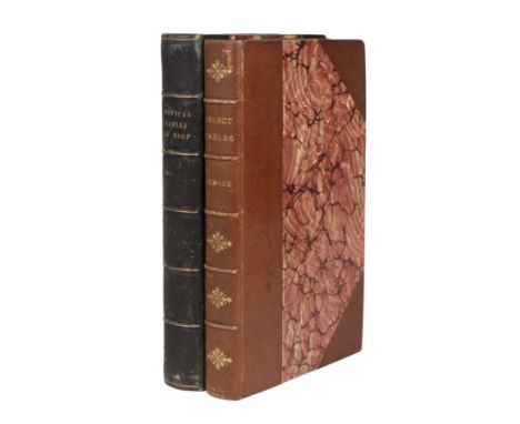 BEWICK (THOMAS) ' The Fables of Aesop and Others, with Designs on Wood' Walker, Newcastle & Longman, London 1818with illustra