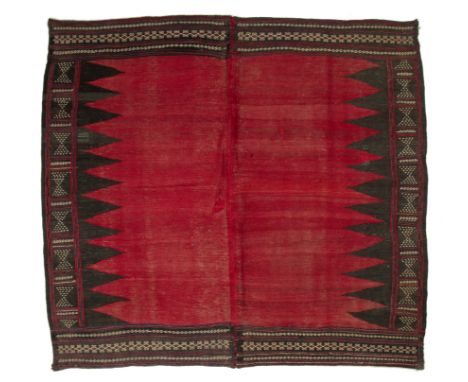 A Tribal Baluch ‘sofreh’ eating cloth, Farah region southern Afghanistan. Early 20th century 142cm x 130cm