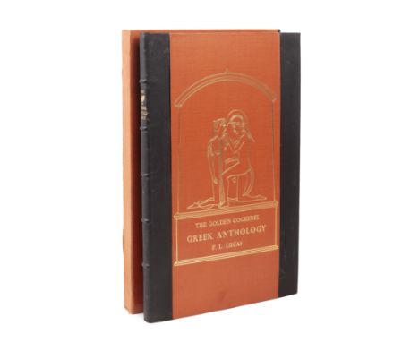GOLDEN COCKEREL PRESS 'GREEK ANTHOLOGY' 'A Selection of Poems, Edited by Translations into English verse'  and an introductio