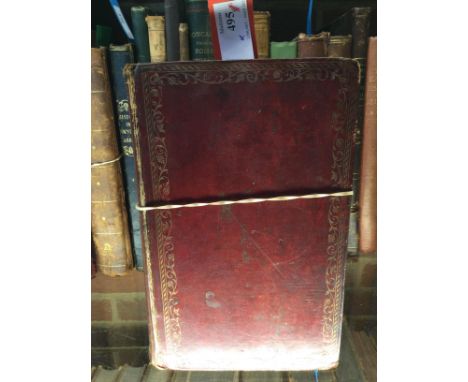 An 18th century Family Prayer Book ' elucidated with explanatory notes and observations on an entire new plan' by James Cooks