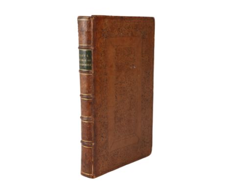 PLOT (Robert), 'The Natural History of Oxford-shire being an Essay towards the Natural History of England',2nd Ed. printed by