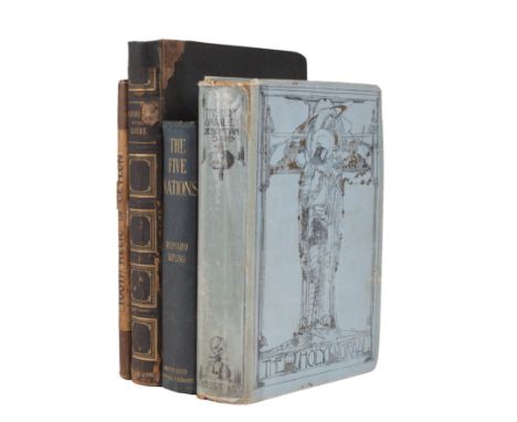 An ecletic group of 4 titles vis:-da CUHNA (Gerson), 'Memoir on the History of the Tooth-Relic of Ceylon'. Thacker, London 18