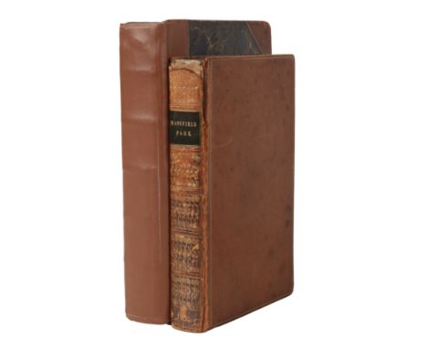 AUSTEN (JANE) 'Mansfield Park'1st Illustrated Edition: Richard Bentley, London 1833Small 8vo, full calf, splits etc plus ELIO