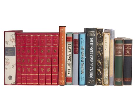 FOLIO SOCIETY:- 'The Works of Jane Austen', 7 vols in slip case, plus LE FAYE (DEIDRE) Ed. 'Jane Austen's Letters', 2003, plu