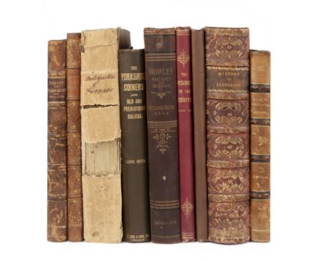 PHILLIPS (T) The History of Antiquities of Shrewsbury printed and sold by T. Wood, Shrewsbury 1789 with plates 4to half calf 