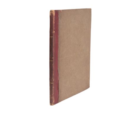 GOLDFINCH (RICHARD) Memoirs of a Goldfinch. A Poem with notes relating to Natural History and Natural Philosophy. Carpenter L