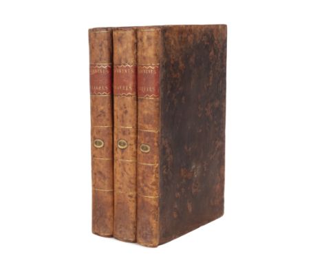 SONNINI (C.S.) HUNTER ( HENRY) Trans. 'Travels in Upper and Lower Egypt' 3 vols. Stockdale London 1799 with portrait frontisp