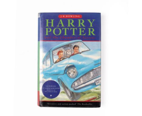 ROWLING (J.K.) 'Harry Potter and the Chamber of Secrets'1st Ed. Ist Printing, full numbers 10 - 1, Bloomsbury 1998, signed an