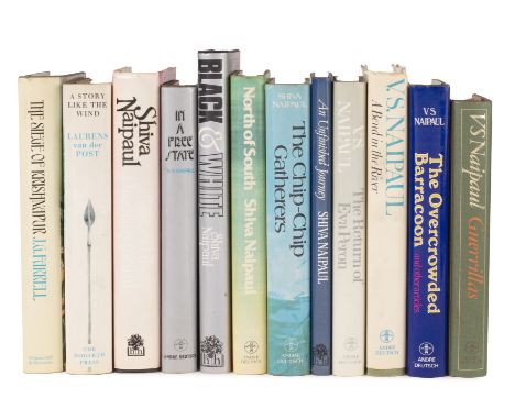 NAI PAUL V.S. A Collection of ten titlesFirst and early editions with d/ws plus VAN DER POST (LAURENS) 'A Story Like the Wind