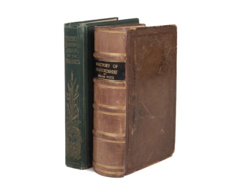 TAUNT (HENRY) 'A new Map of the River Thames from Thames Head to London'6th Edition, Taunt, Oxford (1897), green cloth plus W