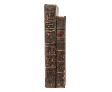 THORESBY (Ralph)) Vicaria Leodiensis or the History of the Church in Leedes in Yorkshire' JOSEPH SMITH London 1724 1st Ed (/)