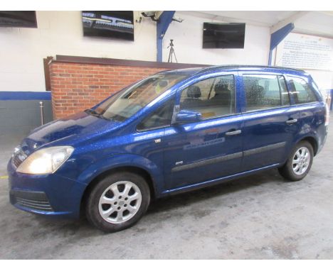 Make &amp; Model: Vauxhall Zafira LifeDate of Reg: FY56 AYDColour: Bluecc: 1598MoT: 25-03-2021Fuel Type: PETROLMileage: 146kT