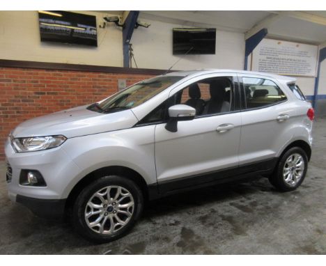 Make &amp; Model: Ford Ecosport Zetec TDCIDate of Reg: SC15 YKYColour: Silvercc: 1499MoT: 26-12-2020Fuel Type: DIESELMileage: