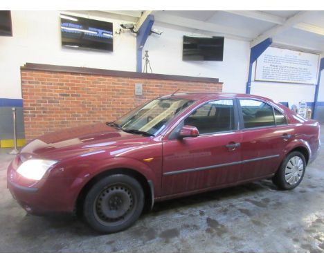 Make &amp; Model: Ford Mondeo LXDate of Reg: FX02 CUUColour: Redcc: 1798MoT: 16-01-2021Fuel Type: PETROLMileage: 149kTransmis