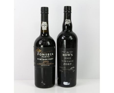 Collection of Ports,  Taylors Port, 2003 (1), Fonseca Vintage Port, 2003, (2) Dows Vintage Port,2003 (2), Wares Vintage Port,