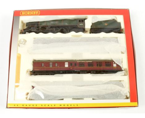 Hornby (China) R2176M (limited edition) "The Lakes Express" Train pack containing 4-6-2 BR green Princess Coronation Class Lo