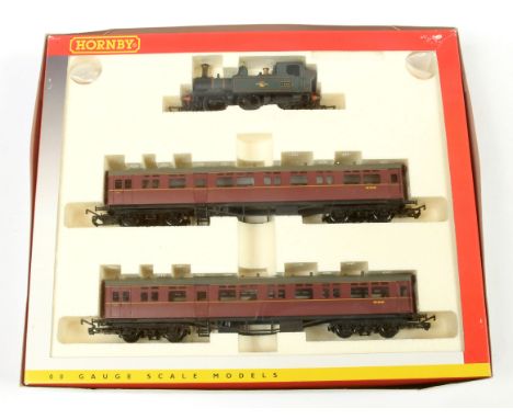 Hornby (China) R2173 (limited edition) "Branchline" Train pack containing 0-4-2 BR green 14XX Autotank No.1432 along with BR 