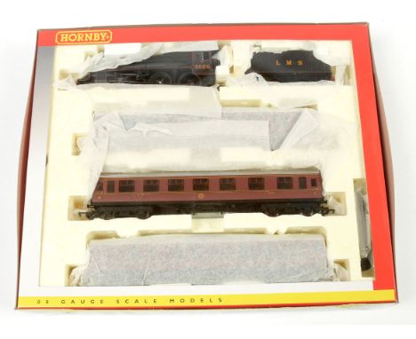 Hornby (China) R2887M (limited edition) "The Thames-Forth Express" Train pack containing 0-6-0 LMS lined black Stanier Class 