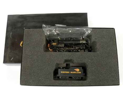 Bachmann Spectrum HO 80702 Western Maryland - Fireball 2-10-0 (Russian Decapod type) Steam Loco No.1110 with 8-wheel Bogie Te