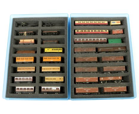 N Gauge unboxed Passenger and Goods Rolling Stock by various manufacturers including Graham Farish, Lima, Peco and others to 