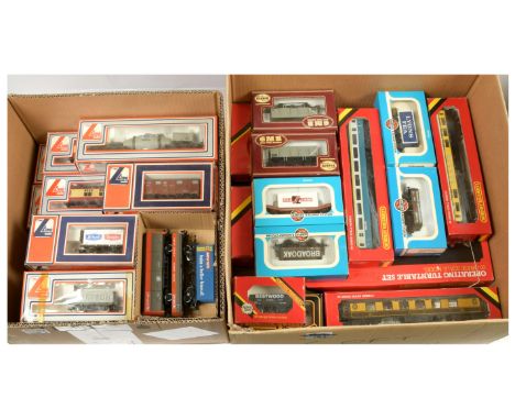 OO Gauge Rolling Stock and accessories comprising Lima 4 x crimson and cream Mk.1 Passenger Coaches (2 x 5311 Composite, 5323