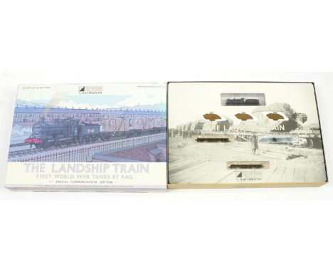 N Gauge Graham Farish (by Bachmann) 370-300 (limited edition) "The Landship Train" (1st World War Tanks by Rail) train pack c