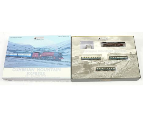 N Gauge Graham Farish (by Bachmann) 370-500 (limited edition) Cumbrian Mountain Express train pack containing 4-6-2 BR maroon