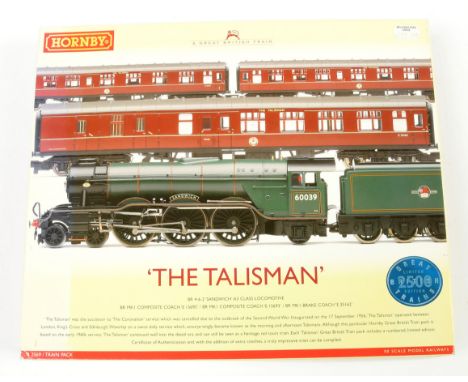 Hornby (China) R2569 (limited edition) "The Talisman" Train pack containing 4-6-2 BR green A3 Class Loco No.60039 "Sandwich" 