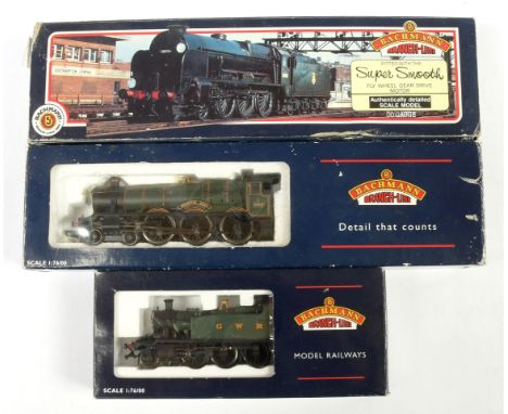 Bachmann OO Gauge Pre-nationalisation Steam Locos comprising 31-404 4-6-0 Southern lined olive green Lord Nelson Class Loco N