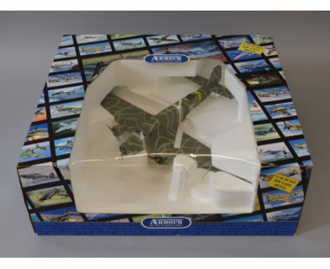 A boxed diecast model Junkers Ju-52 in 1:48 scale by Franklin MInt from the Armour Collection. Model appears G+ in generally 