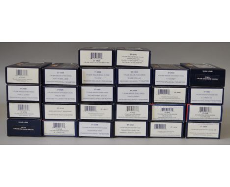 OO Gauge. Bachmann. 26 x Ltd Edition / Exclusive private owner wagons. All VG boxed, with certificates where appropriate. 