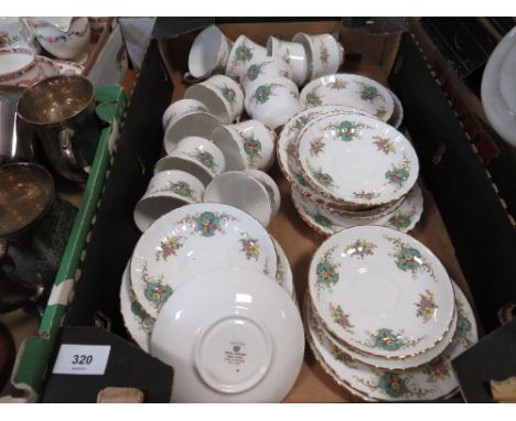 Twelve vintage Royal Stafford "True Love" trios 