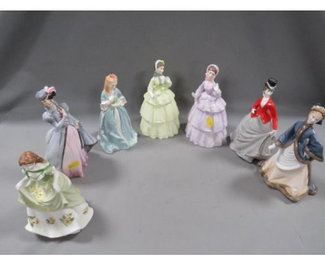 Severn Royal Worcester figurines to include " Sweet Anne" 