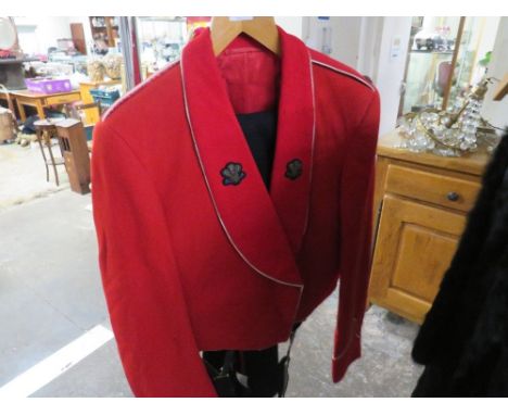 A vintage military dress suit 
